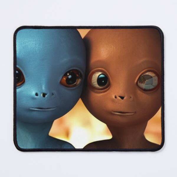Item preview, Cosmic Companions – Extraterrestrial Friends Art Print designed and sold by SmartDesignByBB.