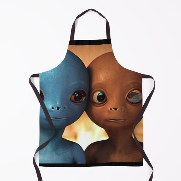 Item preview, Cosmic Companions – Extraterrestrial Friends Art Print designed and sold by SmartDesignByBB.