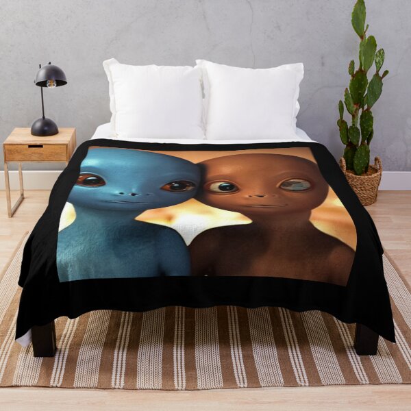 Item preview, Cosmic Companions – Extraterrestrial Friends Art Print designed and sold by SmartDesignByBB.
