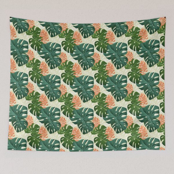 Item preview, Monstera Tropical Jungle Abstraction designed and sold by HisoTorDesign.