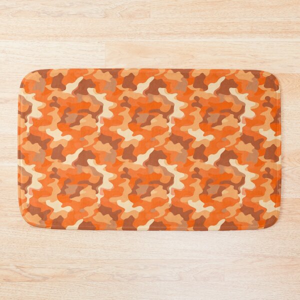 Item preview, Vivid Orange Camouflage Seamless Pattern for Energetic Creations designed and sold by CodedCraftsShop.