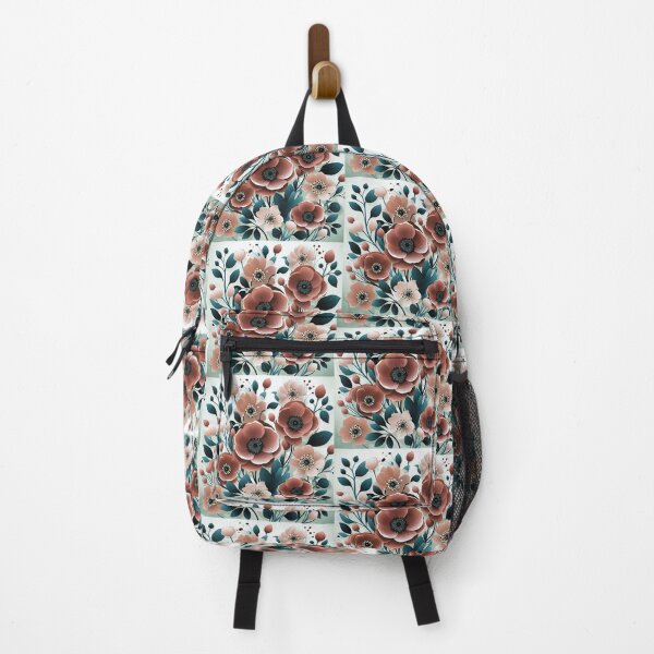 Item preview, The Conic Retro "Scandinavian Floral" Collection #15 designed and sold by DesignVistaHub.