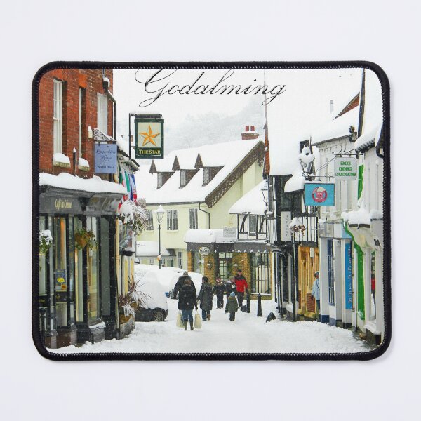 Item preview, Freezing Godalming in the Snow designed and sold by Picturestation.