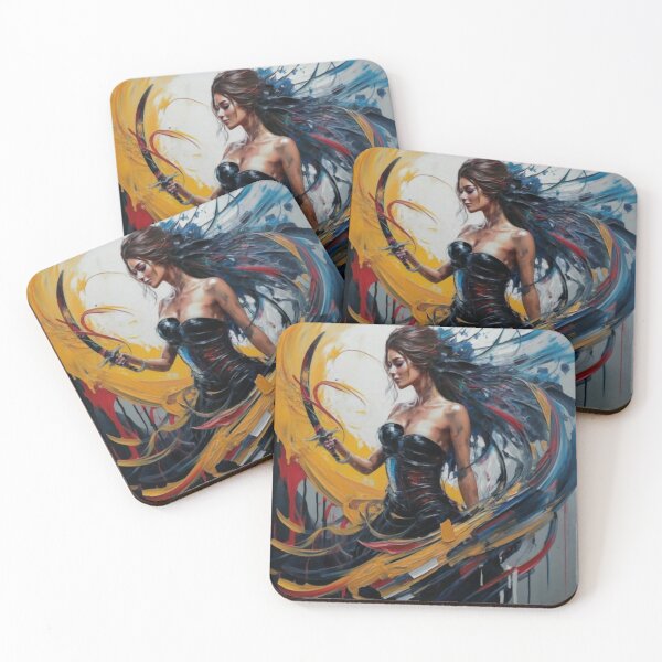 Item preview, Mujeres Guerreras Elegancia Blandiendo Espadas designed and sold by Jeniwe.