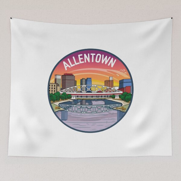 Item preview, Allentown, Pennsylvania | City bridges designed and sold by CircinusStore.