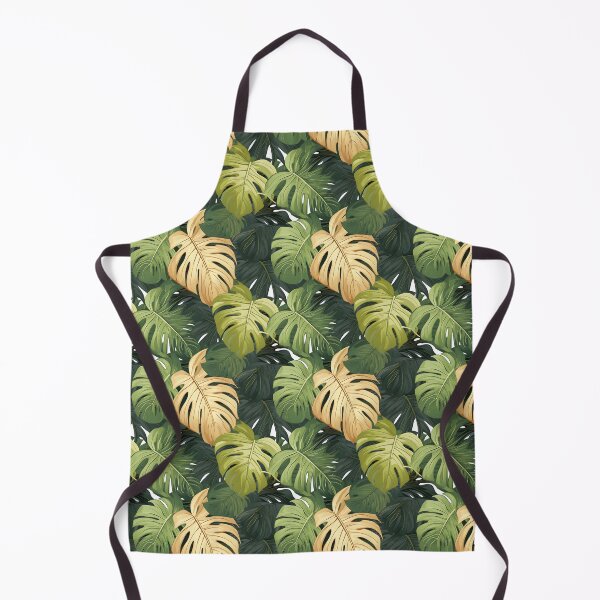 Item preview, Monstera Tropical Leaves Abstract Mosaic designed and sold by HisoTorDesign.