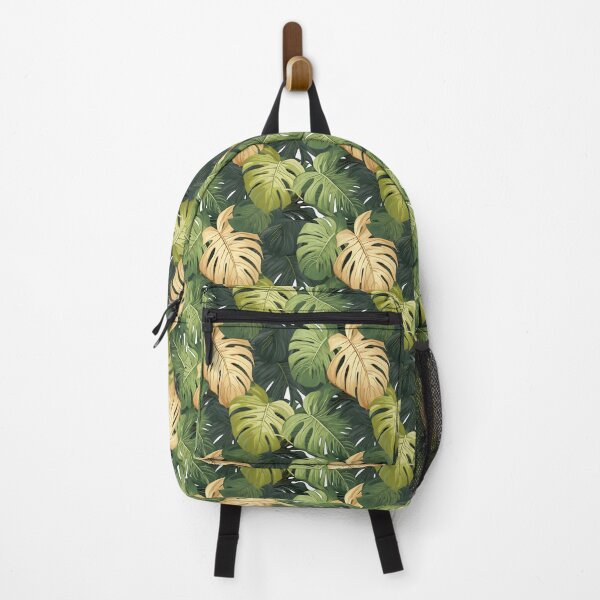 Item preview, Monstera Tropical Leaves Abstract Mosaic designed and sold by HisoTorDesign.