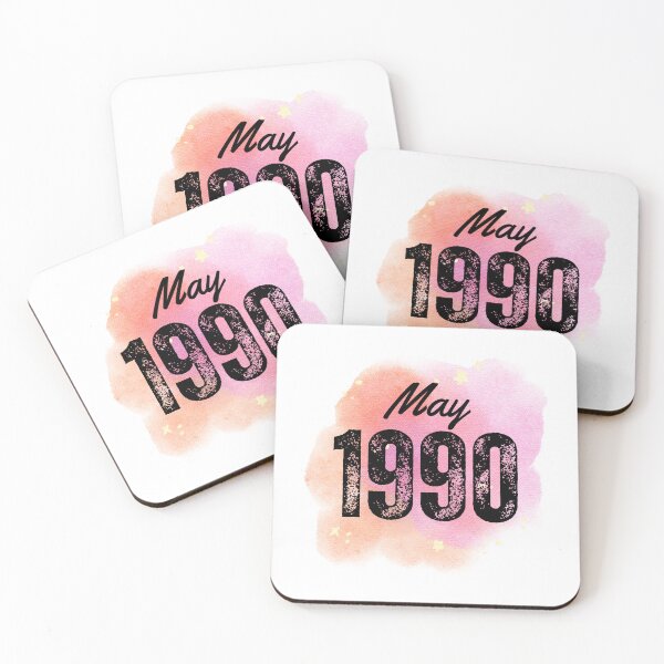Item preview, May 1990 Birthday designed and sold by NumbersFort.