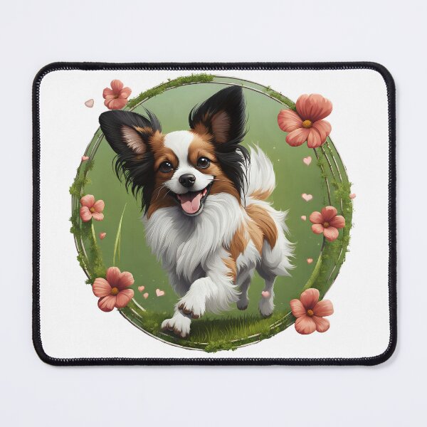 Item preview, Cute running Papillon dog  designed and sold by Kaleddis.