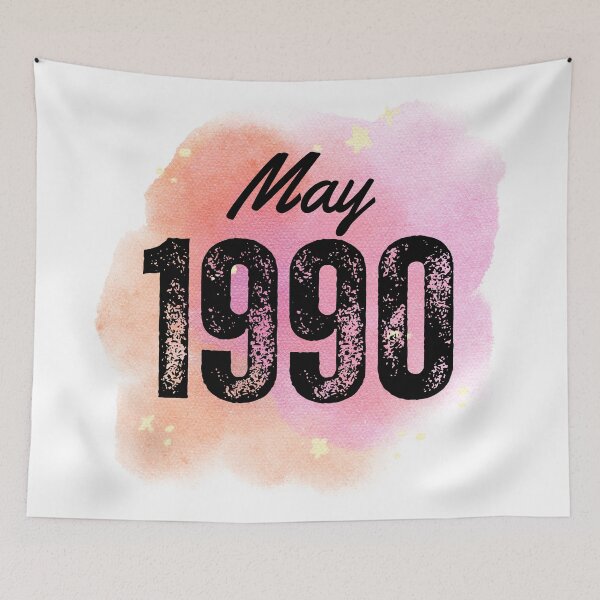 Item preview, May 1990 Birthday designed and sold by NumbersFort.