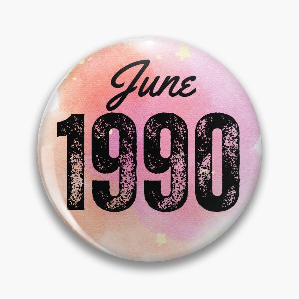 Item preview, June 1990 Birthday designed and sold by NumbersFort.