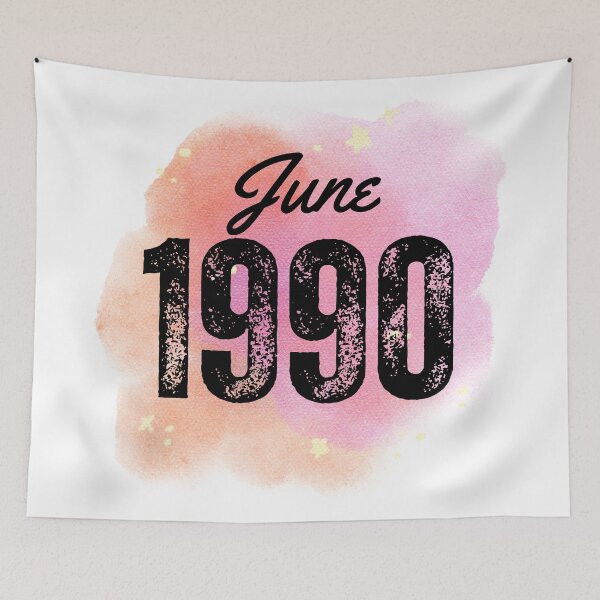 Item preview, June 1990 Birthday designed and sold by NumbersFort.