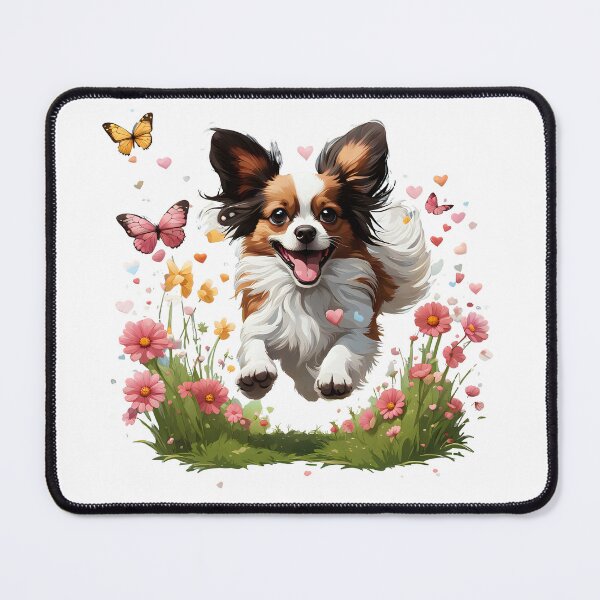 Item preview, Cute running Papillon dog  designed and sold by Kaleddis.
