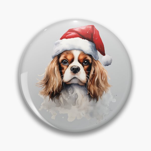 Item preview, Christmas Cavalier King Charles Spaniel  designed and sold by Tmino-design.