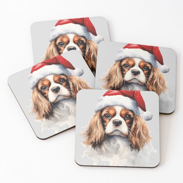 Item preview, Christmas Cavalier King Charles Spaniel  designed and sold by Tmino-design.