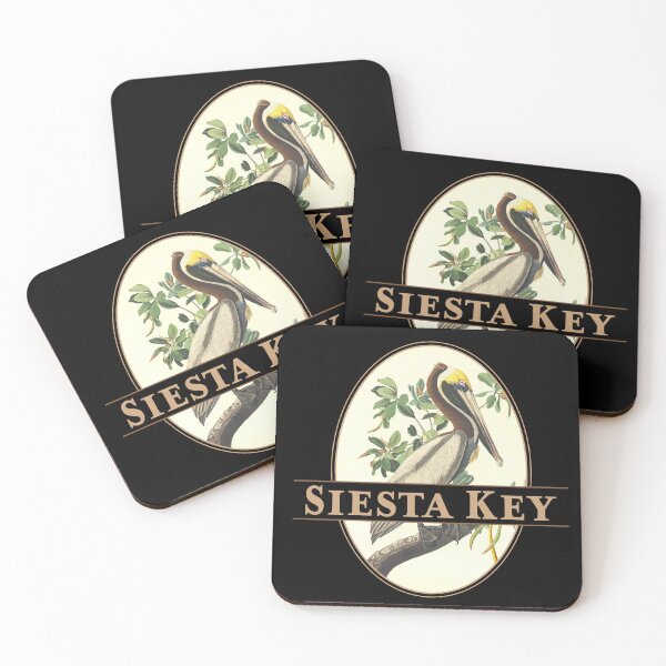 Item preview, Siesta Key Florida Vintage Pelican Design designed and sold by Futurebeachbum.