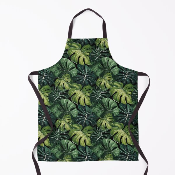 Item preview, Monstera Tropical Leaves on a Black Background designed and sold by HisoTorDesign.
