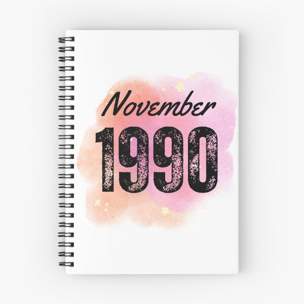 Item preview, November 1990 Birthday designed and sold by NumbersFort.