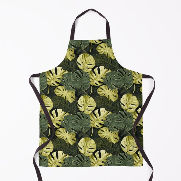 Item preview, Monstera Tropical Leaves on a Dark Background designed and sold by HisoTorDesign.
