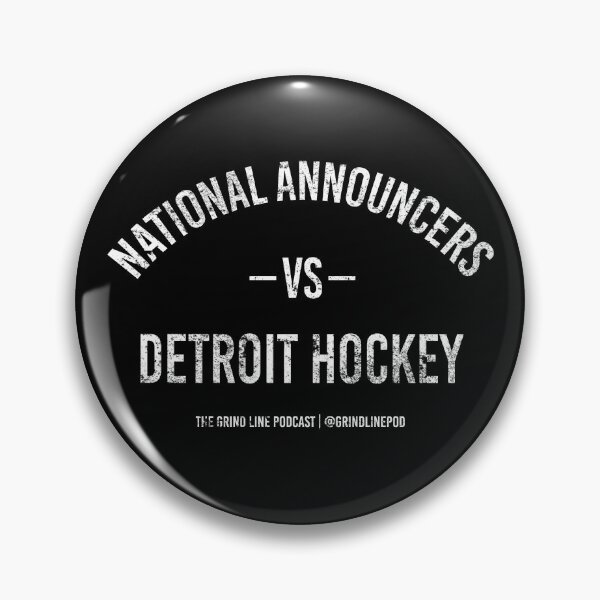 Item preview, National Announcers -vs- Detroit Hockey designed and sold by TheGrindLine.