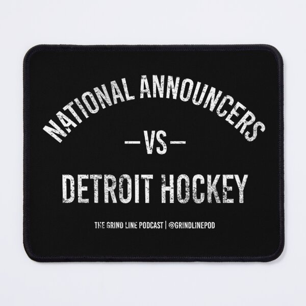 Item preview, National Announcers -vs- Detroit Hockey designed and sold by TheGrindLine.