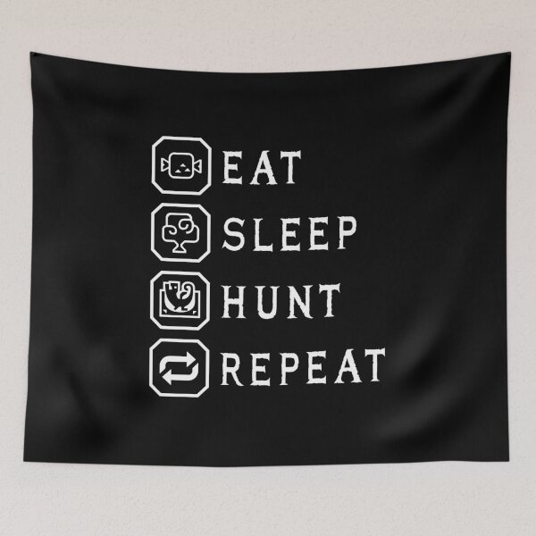 Item preview, Eat Sleep Hunt Repeat designed and sold by CCCDesign.