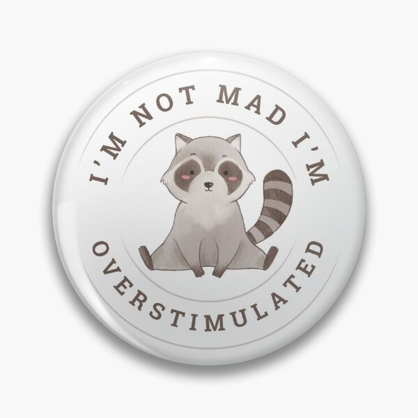 Item preview, Overstimulated Racoon designed and sold by ash-made-it.