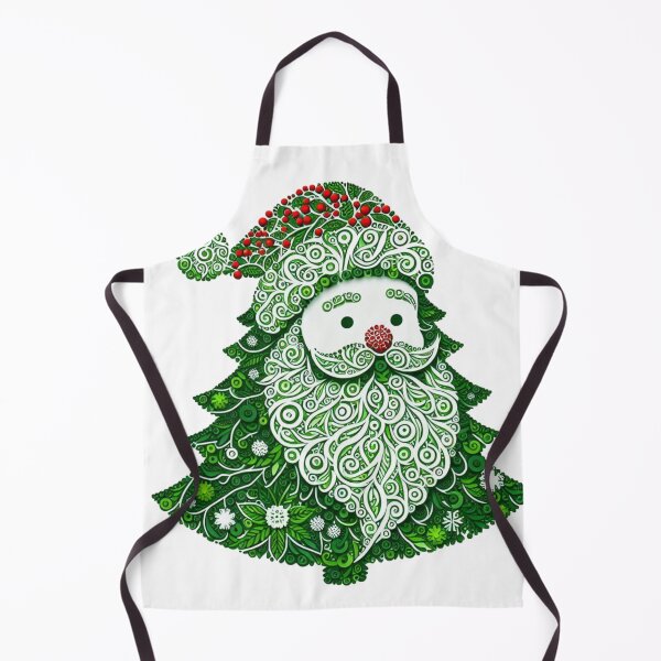 Item preview, Santa Claus Merry Christmas Tree designed and sold by LoveDesignMania.