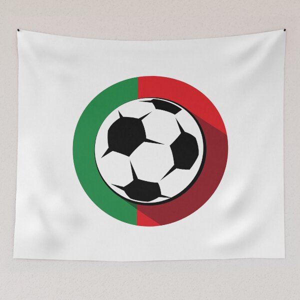Item preview, Portugal team soccer fire ball illustration graphic team club club designed and sold by AndreMi.