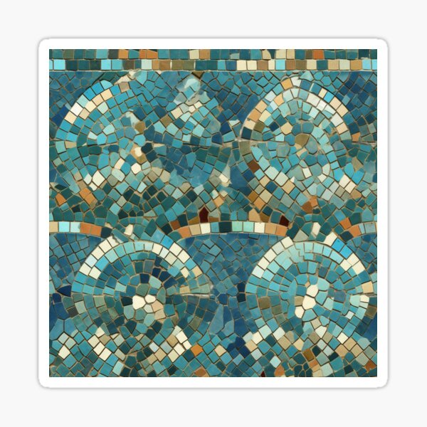 Item preview, Mosaic Pattern designed and sold by Print-Patterns.