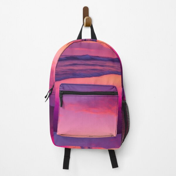 Item preview, Hot Pink Beach Ocean Sunset, Pink Cotton Candy Sky designed and sold by newburyboutique.