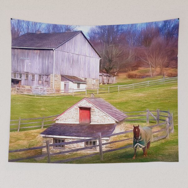 Item preview, Guthrie Road Horse Farm in West Chester, Pennsylvania designed and sold by Polly Peacock.