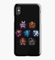 Megaman 1 Robots iPhone Case