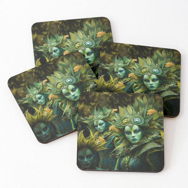 Item preview, Forest Spirits – Enchanted Nature Deities Art Print designed and sold by SmartDesignByBB.
