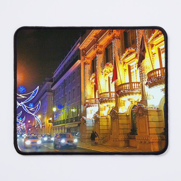 Item preview, Rua do Ouro. Lisbon. Christmas designed and sold by Tereza Pilar Art.