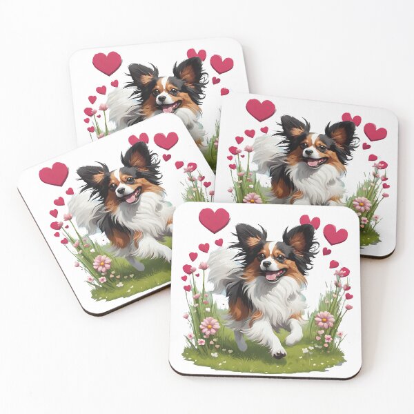 Item preview, Cute running Papillon dog  designed and sold by Kaleddis.