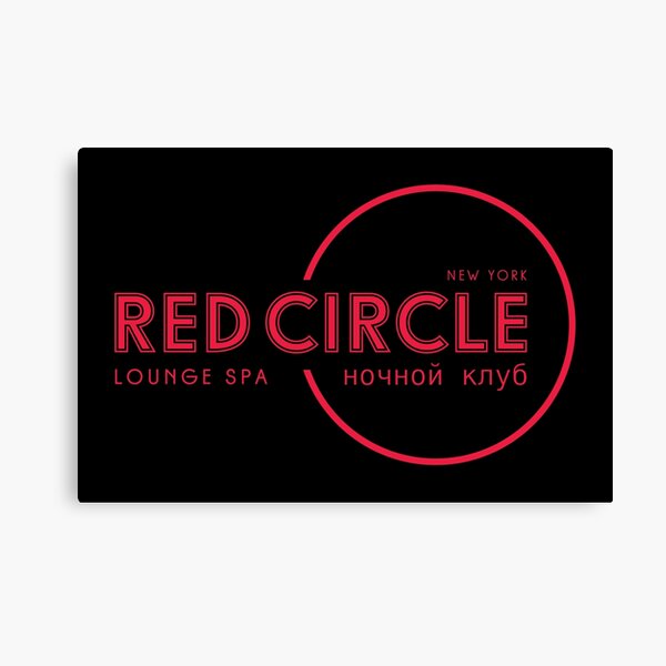 Item preview, Red Circle Lounge Spa NightClub designed and sold by Candywrap Studio.