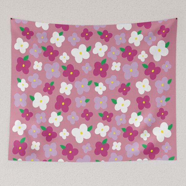 Item preview, Pink Cosmos Field designed and sold by twotoucans.