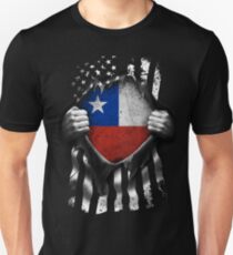Chilean American Flag USA Chile Unisex T-Shirt