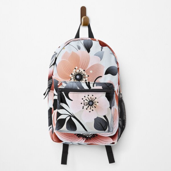 Item preview, The Conic Retro "Scandinavian Floral" Collection #18 designed and sold by DesignVistaHub.