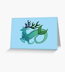 sea-stag Greeting Card