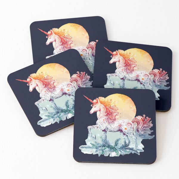 Item preview, The unicorn and its fantasy world designed and sold by TaruHonu.