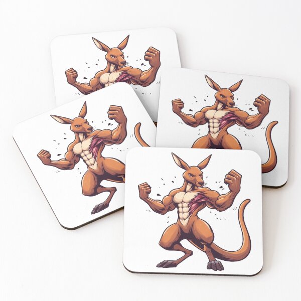 Item preview, gym kangaroo designed and sold by Animalia-.
