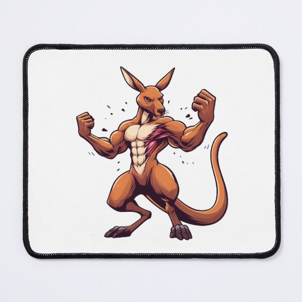 Item preview, gym kangaroo designed and sold by Animalia-.