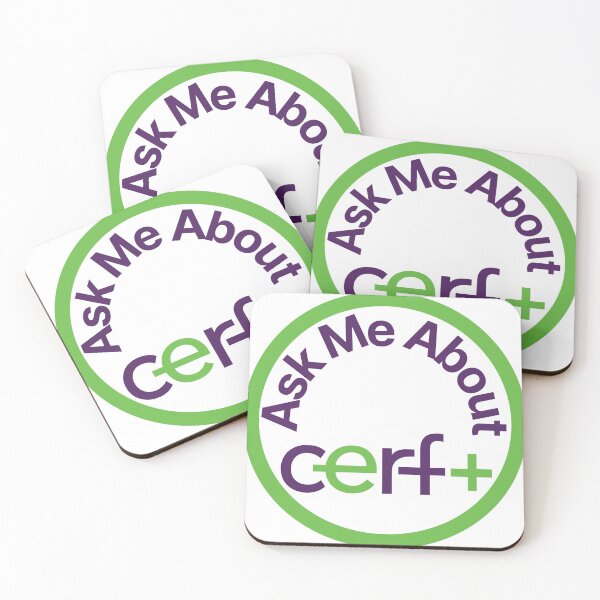 Item preview, Ask Me About CERF+ (Green) designed and sold by CERFPlus.
