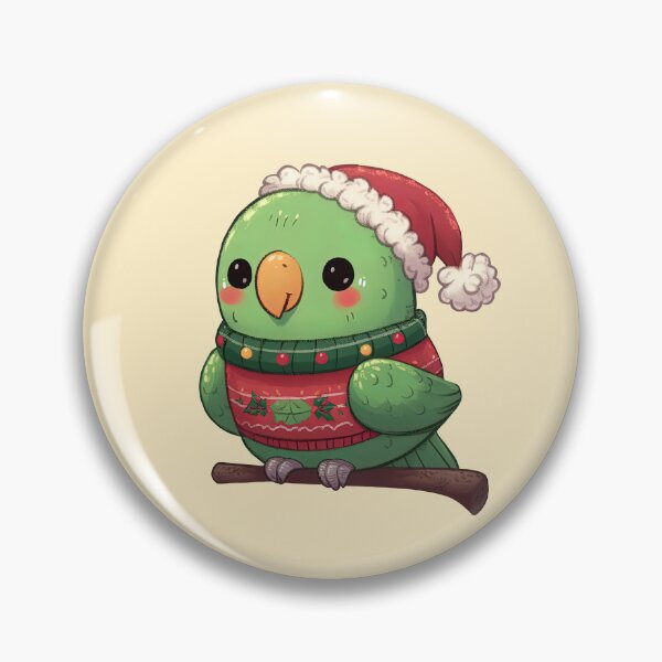 Item preview, Green Christmas Parrot designed and sold by KAI-Studio.