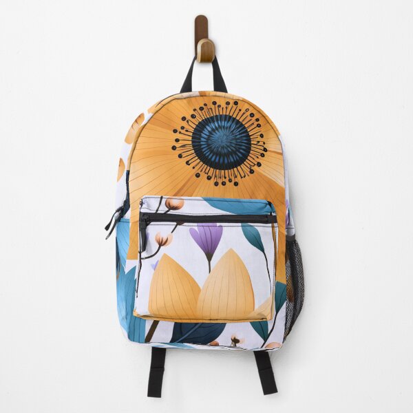 Item preview, The Conic Retro "Scandinavian Floral" Collection #19 designed and sold by DesignVistaHub.