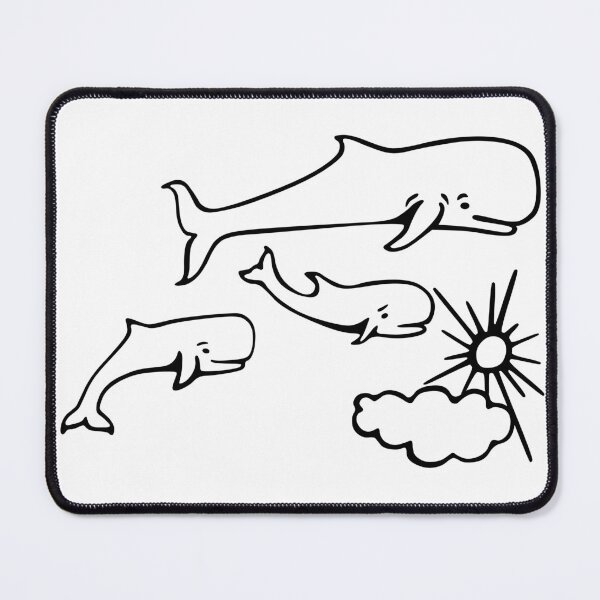 Item preview, Whales and Sun Tattoo by Robe de Extremoduro designed and sold by MobsProject.