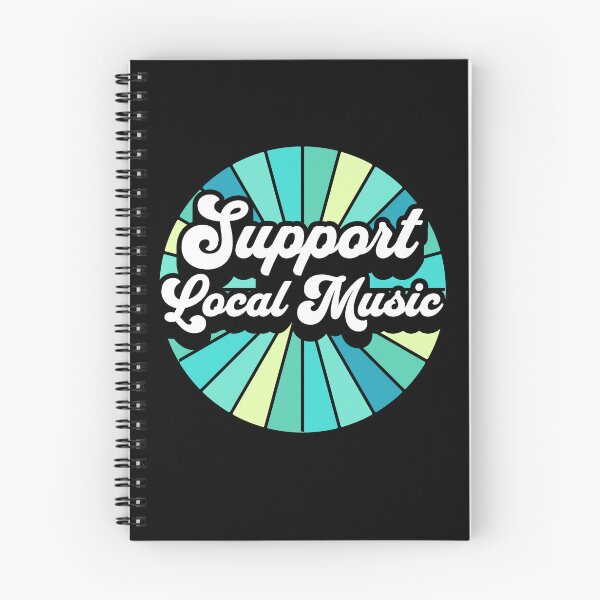 Item preview, Support Local Music Retro Look designed and sold by lizardisland.