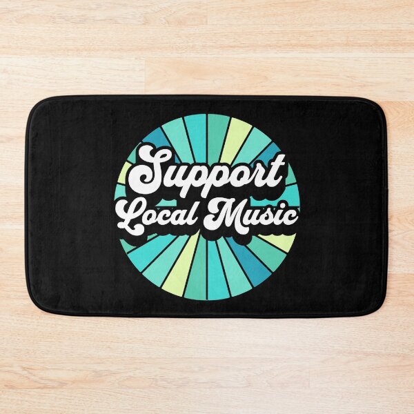 Item preview, Support Local Music Retro Look designed and sold by lizardisland.
